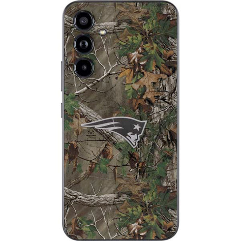 NFL New England Patriots Realtree Xtra Green Camo Galaxy A54 5G Skin