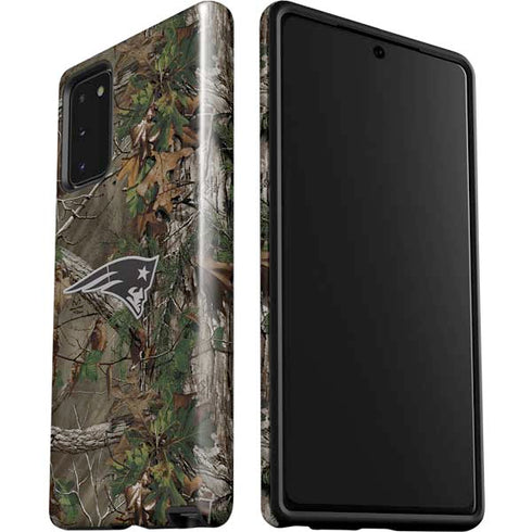 NFL New England Patriots Realtree Xtra Green Camo Galaxy Note20 5G Pro Case