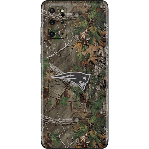 NFL New England Patriots Realtree Xtra Green Camo Galaxy S20 Plus Skin