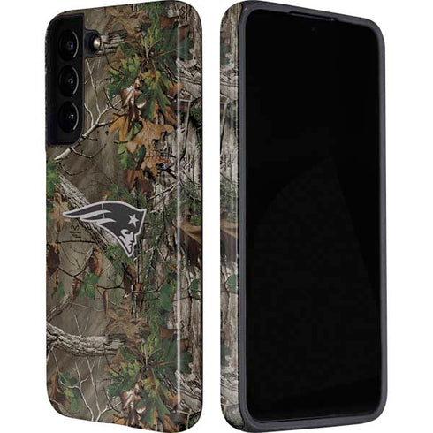 NFL New England Patriots Realtree Xtra Green Camo Galaxy S22 Pro Case