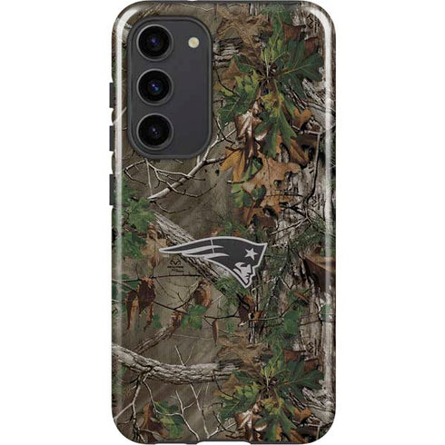 NFL New England Patriots Realtree Xtra Green Camo Galaxy S23 Plus Pro Case
