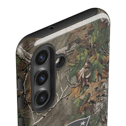 NFL New England Patriots Realtree Xtra Green Camo Galaxy S24 Plus Impact Case
