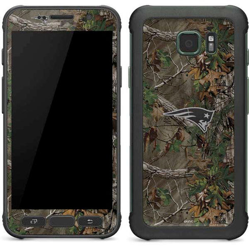 NFL New England Patriots Realtree Xtra Green Camo Galaxy S7 Active Skin