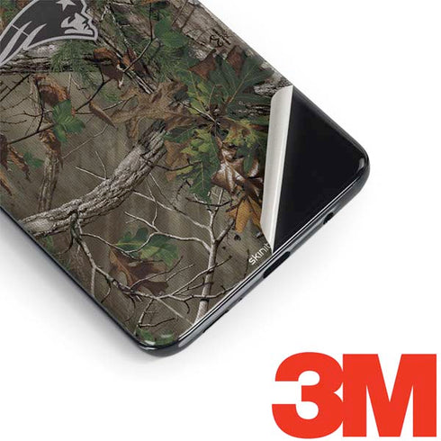NFL New England Patriots Realtree Xtra Green Camo Galaxy S9 Plus Skin