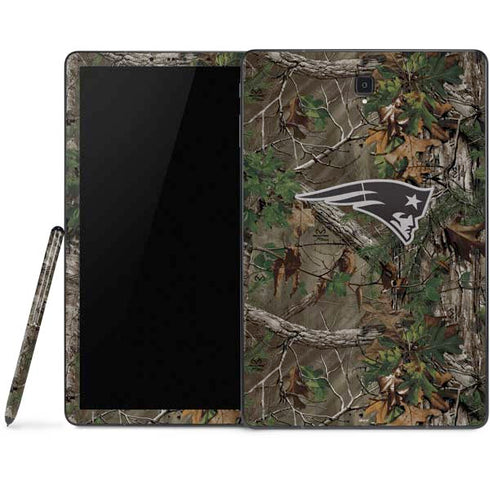 NFL New England Patriots Realtree Xtra Green Camo Samsung Galaxy Tab Skin