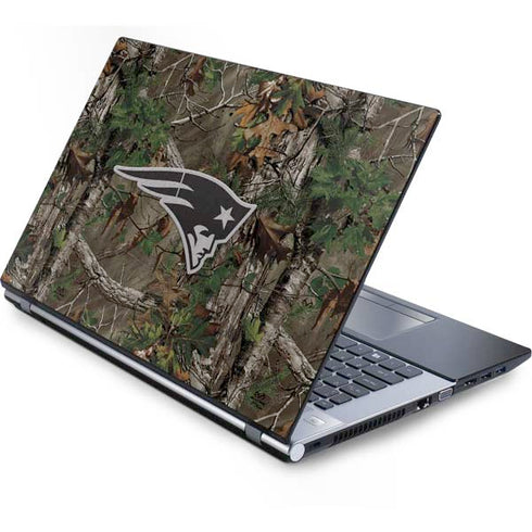 NFL New England Patriots Realtree Xtra Green Camo Generic Laptop Skin
