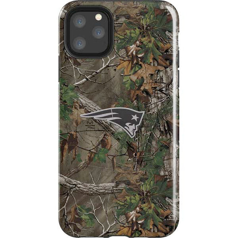 NFL New England Patriots Realtree Xtra Green Camo iPhone 11 Pro Max Impact Case