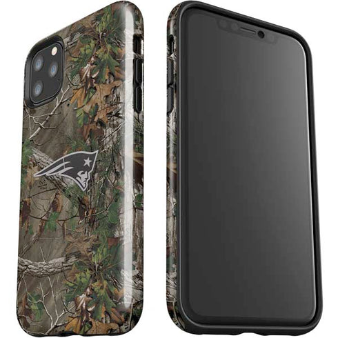 NFL New England Patriots Realtree Xtra Green Camo iPhone 11 Pro Max Impact Case