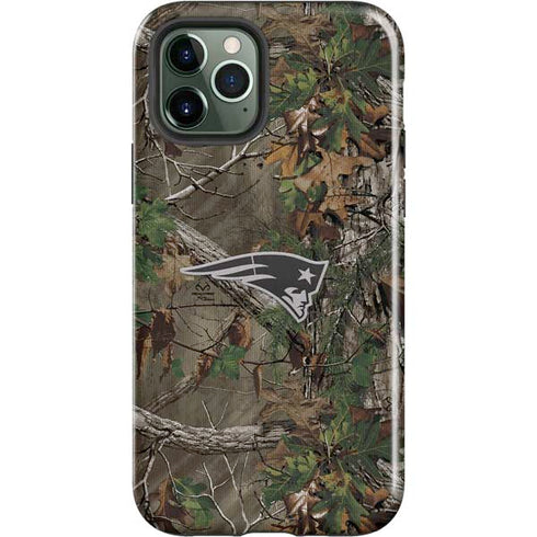 NFL New England Patriots Realtree Xtra Green Camo iPhone 12 Pro Impact Case