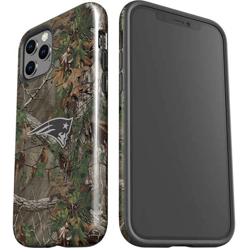 NFL New England Patriots Realtree Xtra Green Camo iPhone 12 Pro Impact Case
