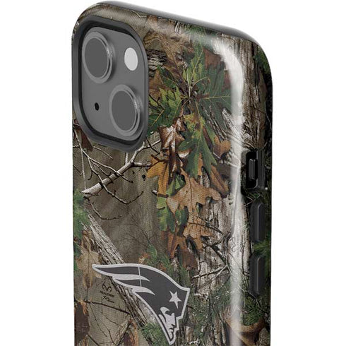 NFL New England Patriots Realtree Xtra Green Camo iPhone 13 Impact Case