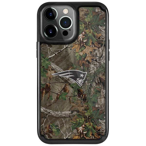NFL New England Patriots Realtree Xtra Green Camo iPhone 13 Pro Cargo Case