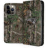 NFL New England Patriots Realtree Xtra Green Camo iPhone 15 Pro Max Folio Case