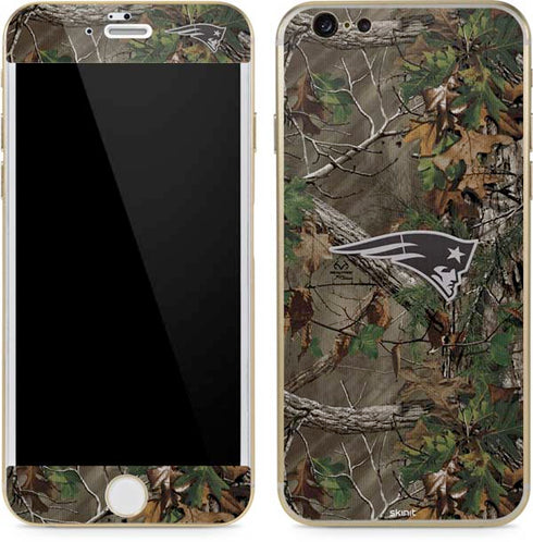 NFL New England Patriots Realtree Xtra Green Camo iPhone 6/6s Skin