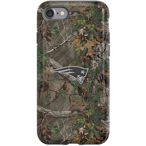 NFL New England Patriots Realtree Xtra Green Camo iPhone SE (2nd & 3rd Gen) Pro Case