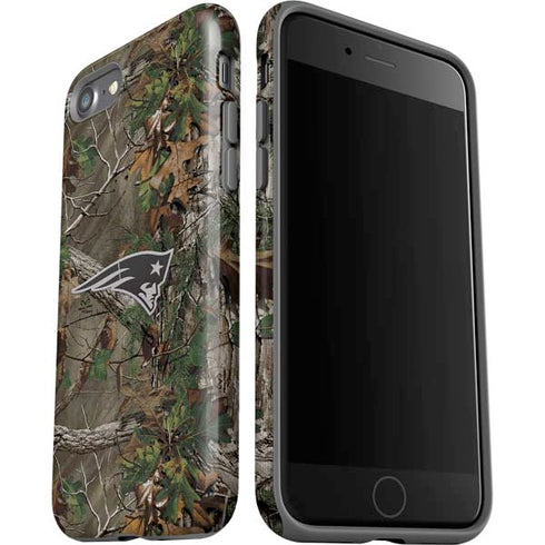 NFL New England Patriots Realtree Xtra Green Camo iPhone SE (2nd & 3rd Gen) Pro Case