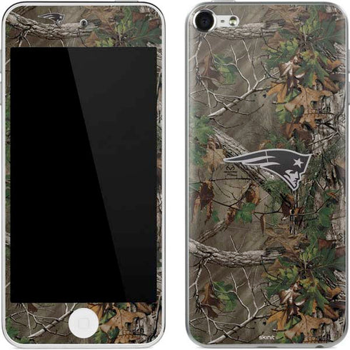 NFL New England Patriots Realtree Xtra Green Camo Apple iPod Skin