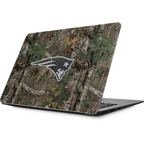 NFL New England Patriots Realtree Xtra Green Camo Apple MacBook Skin