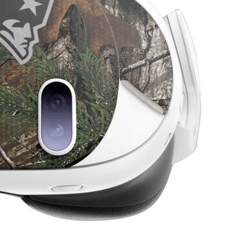 NFL New England Patriots Realtree Xtra Green Camo Meta Quest 3 Skin