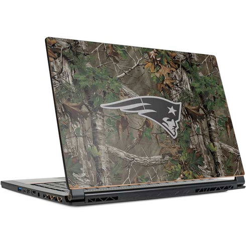 NFL New England Patriots Realtree Xtra Green Camo MSI GS65 Stealth Laptop Skin