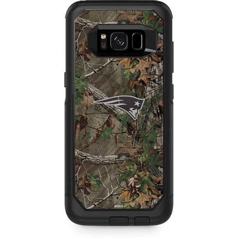 NFL New England Patriots Realtree Xtra Green Camo Otterbox Commuter Galaxy Skin