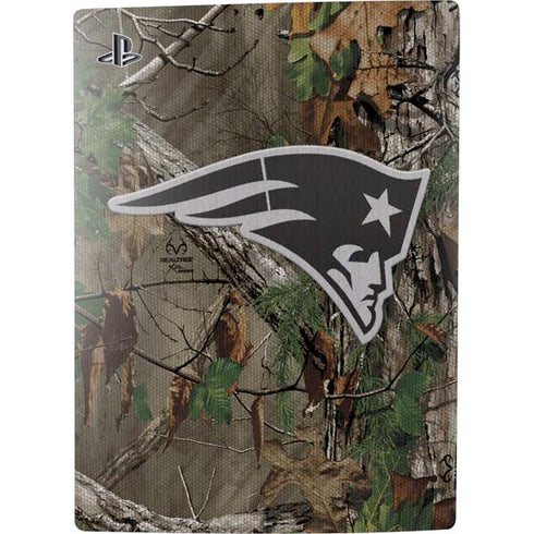 NFL New England Patriots Realtree Xtra Green Camo PS5 Bundle Skin