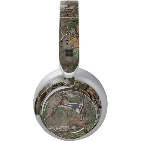 NFL New England Patriots Realtree Xtra Green Camo Surface Headphones Skin