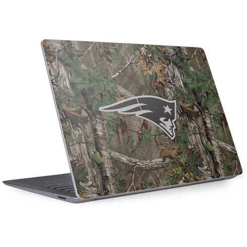 NFL New England Patriots Realtree Xtra Green Camo Surface Laptop 3 13.5in Skin