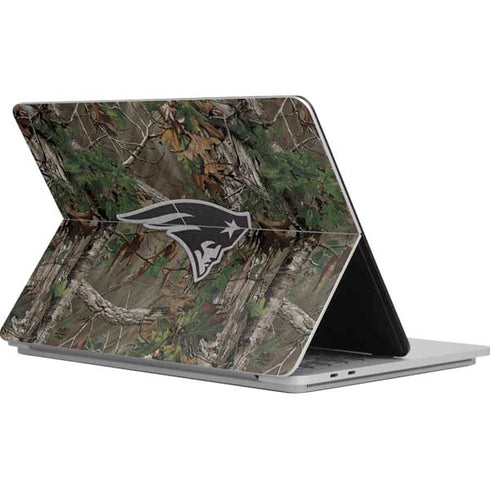NFL New England Patriots Realtree Xtra Green Camo Surface Laptop Studio Skin