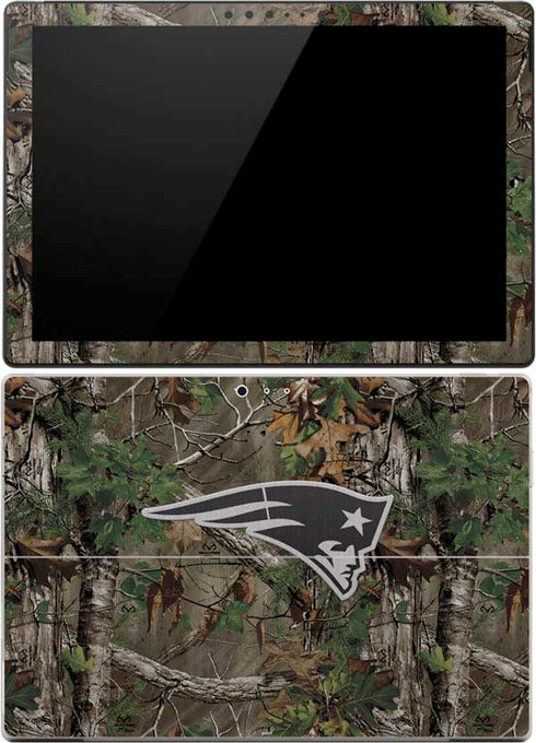 NFL New England Patriots Realtree Xtra Green Camo Surface Pro (2017) Skin