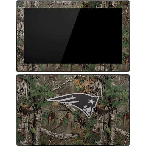 NFL New England Patriots Realtree Xtra Green Camo Surface Pro Tablet Skin