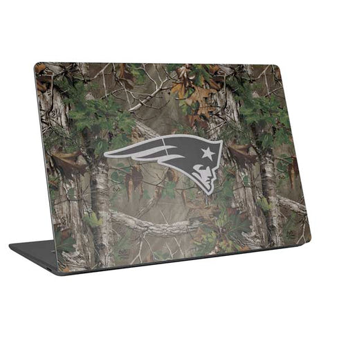 NFL New England Patriots Realtree Xtra Green Camo Universal Laptop 12in (9.8 x 6.8in) Skin