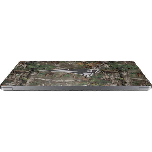 NFL New England Patriots Realtree Xtra Green Camo Universal Laptop 16in (13 x 9.4in) Skin