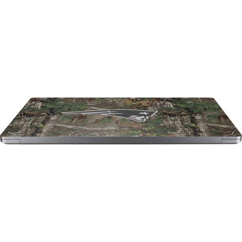 NFL New England Patriots Realtree Xtra Green Camo Universal Laptop 17in (13.8 x 10in) Skin