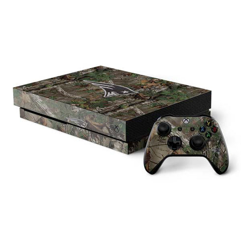 NFL New England Patriots Realtree Xtra Green Camo Xbox One X Bundle Skin