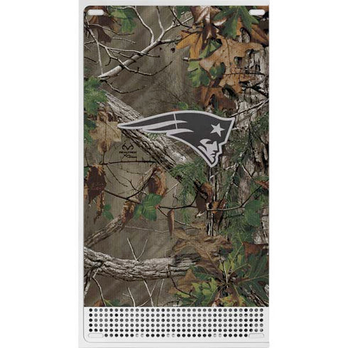 NFL New England Patriots Realtree Xtra Green Camo Xbox Series S Bundle Skin