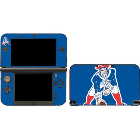 NFL New England Patriots Retro Logo 3DS XL 2015 Skin