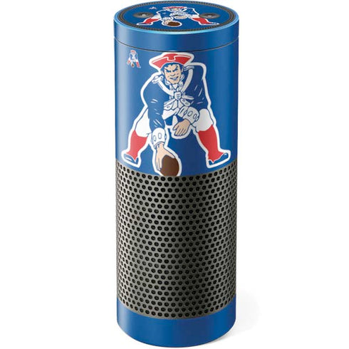 NFL New England Patriots Retro Logo Amazon Echo Skin