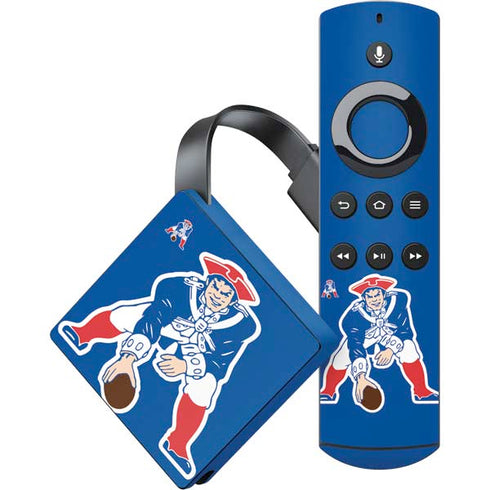 NFL New England Patriots Retro Logo Amazon Fire TV Skin