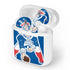NFL New England Patriots Retro Logo Apple AirPods Skin