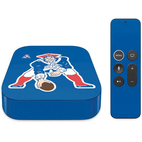 NFL New England Patriots Retro Logo Apple TV Skin