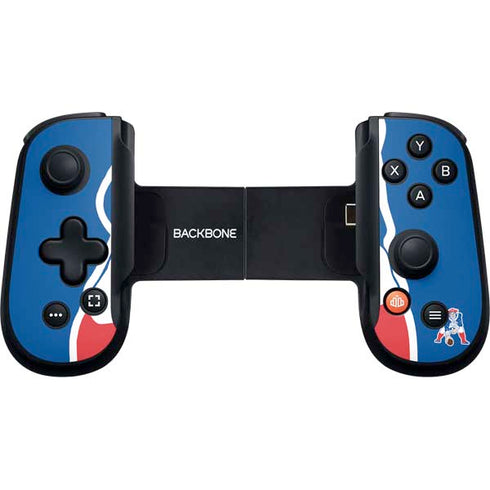 NFL New England Patriots Retro Logo Backbone One for iPhone Game Controller Skin