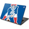 NFL New England Patriots Retro Logo Dell Chromebook Skin