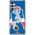 NFL New England Patriots Retro Logo Galaxy A14 5G Clear Case