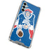 NFL New England Patriots Retro Logo Galaxy A14 5G Clear Case