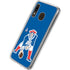NFL New England Patriots Retro Logo Galaxy A20 Clear Case