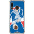 NFL New England Patriots Retro Logo Galaxy A30 Clear Case