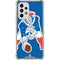 NFL New England Patriots Retro Logo Galaxy A53 5G Clear Case