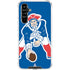 NFL New England Patriots Retro Logo Galaxy A54 5G Clear Case