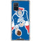 NFL New England Patriots Retro Logo Galaxy A71 5G Clear Case
